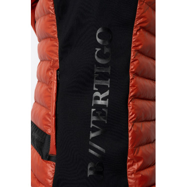 Doudoune sans manches d'équitation ultra légère B Vertigo Sia femme Rouge cinabre