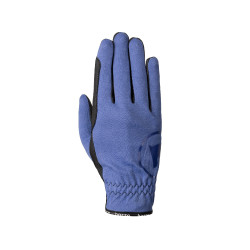 Gants d'équitation été Horze Nichelle femme Velvet morning Bleu