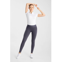 Legging d'équitation Horze Maia fond intégral femme Marine odyssey Bleu marine