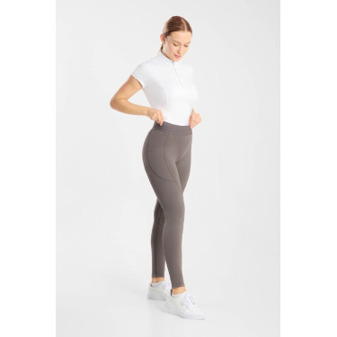 Legging d'équitation Horze Maia fond intégral femme Bois flotté Gris Legging d'équitation Horze Maia fond intégral femme Bois flotté Gris