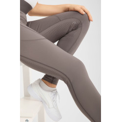 Legging d'équitation Horze Maia fond intégral femme Bois flotté Gris Legging d'équitation Horze Maia fond intégral femme Bois flotté Gris