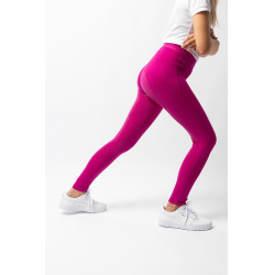 Legging fond intégral avec silicone Madison enfant Horze Rose betterave