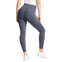 Legging Hybrid Horze Anya femme fullgrip Gris Legging Hybrid Horze Anya femme fullgrip Gris