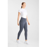 Legging Hybrid Horze Anya femme fullgrip Blanc brillant