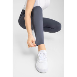 Legging Hybrid Horze Anya femme fullgrip Gris