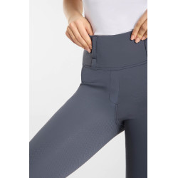 Legging Hybrid Horze Anya femme fullgrip Gris