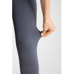 Legging Hybrid Horze Anya femme fullgrip Gris