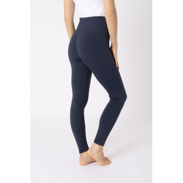 Legging Scrunch Horze Nessa full grip sans coutures Bleu nightshadow