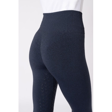 Legging Scrunch Horze Nessa full grip sans coutures Bleu nightshadow