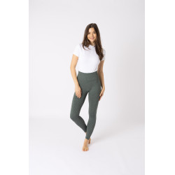 Scrunch rijlegging Horze Nessa full grip naadloos Groene lauwerkrans Scrunch rijlegging Horze Nessa full grip naadloos Groene lauwerkrans