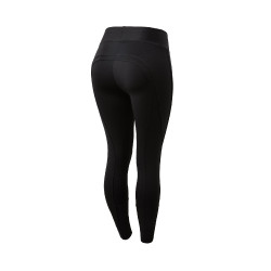 Thermische legging Horze Active dames met kniestukken Zwart Thermische legging Horze Active dames met kniestukken Zwart