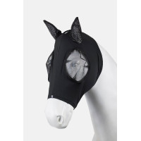 Masque anti-mouches Horze élastique à enfiler Jaune banane