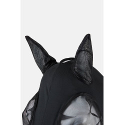 Masque anti-mouches Horze élastique à enfiler Noir