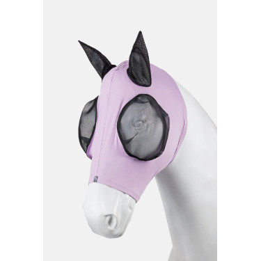 Elastisch vliegenmasker Horze om aan te trekken Lavendelaagje