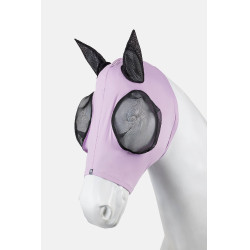 Masque anti-mouches Horze élastique à enfiler Givre de lavande