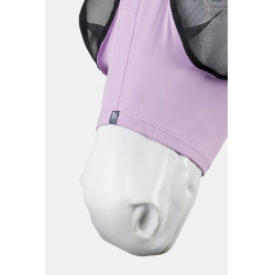 Masque anti-mouches Horze élastique à enfiler Givre de lavande