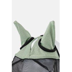 Verkoelende vliegenmasker Horze Limited Edition Celadongroen