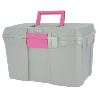 Coffre de pansage Hippo-Tonic Argent / fuchsia