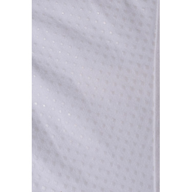 Rijbroek met grip zitvlakken Horze Grand Prix Pro dames Wit / turquoiseblauw Rijbroek met grip zitvlakken Horze Grand Prix Pro dames Wit / turquoiseblauw