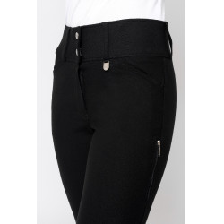 Pantalon d'équitation basanes Grip Horze Grand Prix Pro femme Noir Pantalon d'équitation basanes Grip Horze Grand Prix Pro femme Noir