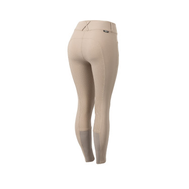 Rijbroek met full grip zitvlak Horze Grand Prix Pro dames Eenvoudige taupe Beige Rijbroek met full grip zitvlak Horze Grand Prix Pro dames Eenvoudige taupe Beige