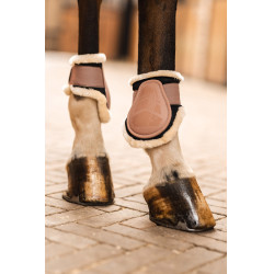 Protège-boulets Caliber Horze mouton Marron biscuit