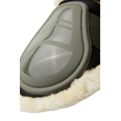 Protège-boulets Caliber Horze mouton Vert kaki beetle