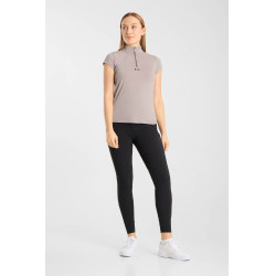 Trainings-T-shirt B Vertigo Joelle korte mouwen dames Onnaspeurbaar Beige