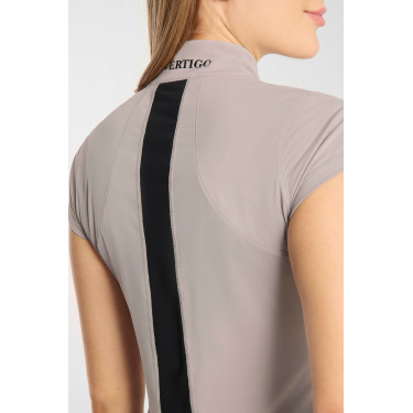 Trainings-T-shirt B Vertigo Joelle korte mouwen dames Onnaspeurbaar Beige