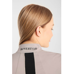 T-shirt d'entraînement B Vertigo Joelle manches courtes femme Inscrutable Beige