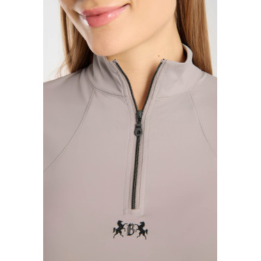 Trainings-T-shirt B Vertigo Joelle korte mouwen dames Onnaspeurbaar Beige