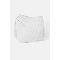 Tapis de dressage Horze Aachen Blanc / bleu turquoise