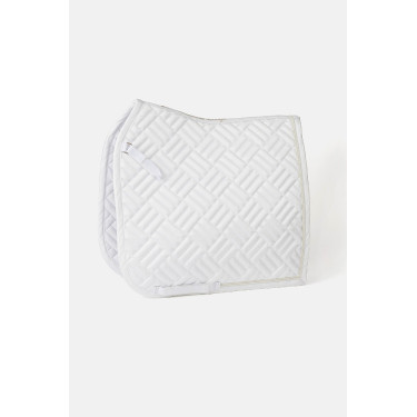 Tapis de dressage Horze Aachen Blanc / bleu turquoise