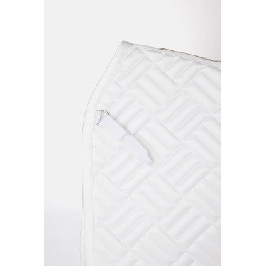 Tapis de dressage Horze Aachen Blanc / bleu turquoise