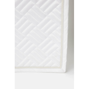 Tapis de dressage Horze Aachen Blanc / bleu turquoise