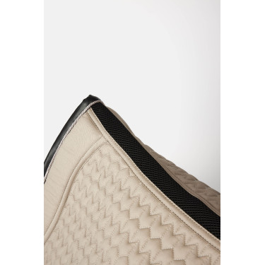 Tapis de selle en velours B Vertigo Velvet Inscrutable Beige