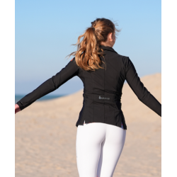 Wedstrijdjasje Le Sabotier Georgette dames Zwart