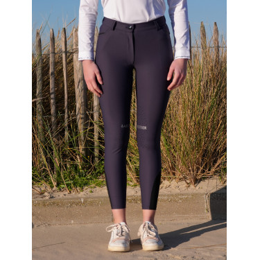 Damesrijbroek Le Sabotier Victorine Inkt Zwart