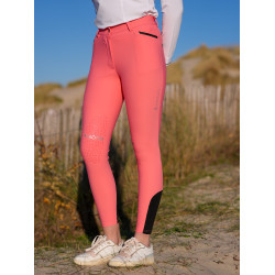 Pantalon Le Sabotier Victorine femme Corail Rouge