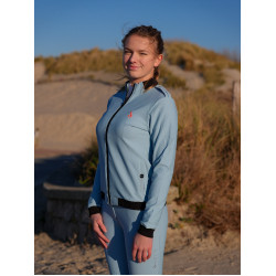 Sweat technique Le Sabotier Lucette femme Bleu glacier Sweat technique Le Sabotier Lucette femme Bleu glacier