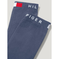 Chaussettes Tommy Hilfiger Equestrian Newburgh Indigo délavé Bleu Chaussettes Tommy Hilfiger Equestrian Newburgh Indigo délavé Bleu