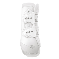 Guêtres de dressage Veredus Absolute Elastic postérieurs Blanc Guêtres de dressage Veredus Absolute Elastic postérieurs Blanc