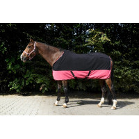 Chemise polaire Equi-Theme Noir / framboise