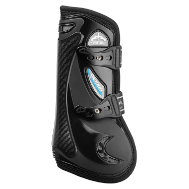 Veredus Carbon Gel Vento peesbeschermers Zwart