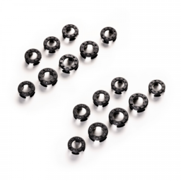 Inserts grip caoutchouc Veredus étriers Steel1 Vita Noir