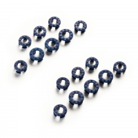 Inserts grip caoutchouc Veredus étriers Steel1 Vita Bleu marine