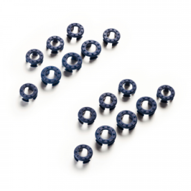 Inserts grip caoutchouc Veredus étriers Steel1 Vita Bleu marine