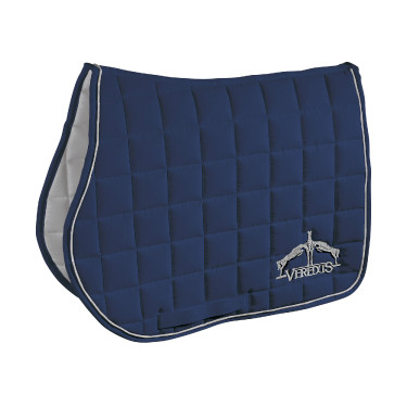 Tapis de selle Veredus Microfiber Jumping Plaisir bleu