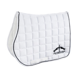 Tapis de selle Veredus Microfiber Jumping Blanc