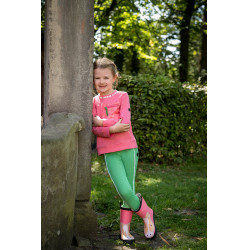 Bottes en caoutchouc HKM Maui enfant Rose